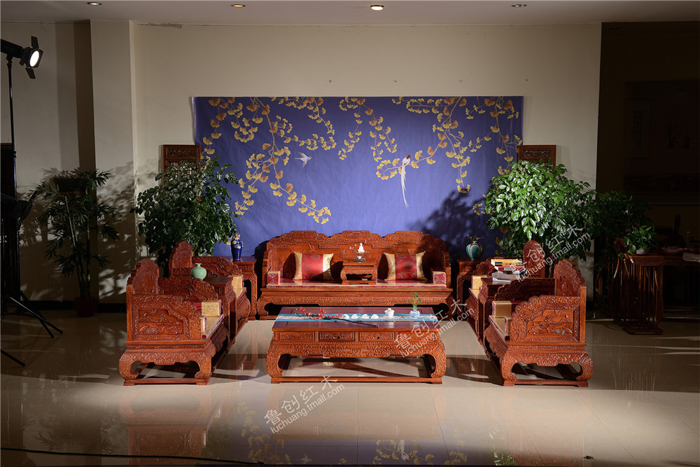 荷花寶座沙發(fā)