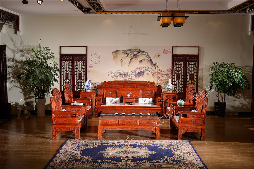 金玉滿堂沙發11件套