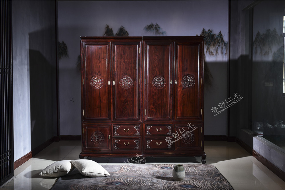 明韻四門(mén)大衣柜